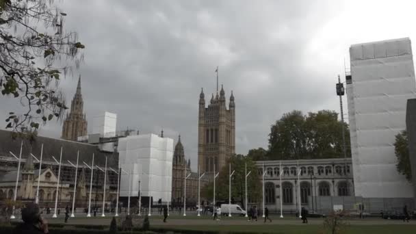 Nagyítás a Parlament házairól, London, Egyesült Királyság
