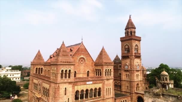 Letecký pohled na indický palác, krajina pohled na modlitební pevnost, UNESCO světového dědictví, Gujarat, Indie sbírka-2