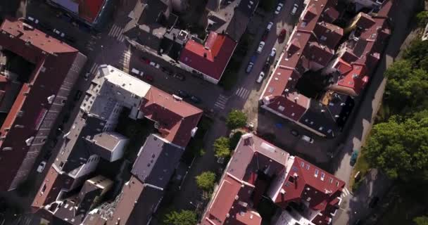Drone Footage Residential Area Mhlenpris Bergen — Stock Video