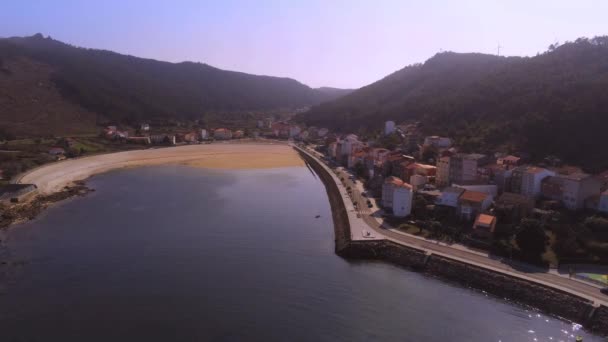 Paysage Urbain Aérien Bord Mer Camelle Par Une Journée Ensoleillée — Video