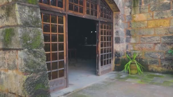 Pemandangan Gordiola Glassworks Dan Museum Mallorca Downstairs Sebuah Tempat Mana — Stok Video