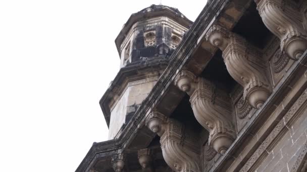 Puerta India Mumbai Detallado Cerca Goldy — Vídeos de Stock
