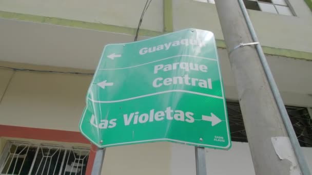 Estação Ferroviária Huigra Costa Equatoriana — Vídeo de Stock