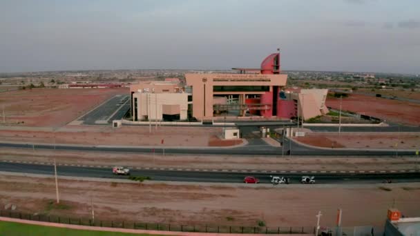 Arquivos Nacionais Angola Uma Vista Angola Novo Edifício — Vídeo de Stock