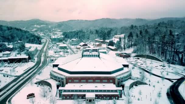 Holmes Convocation Center Boone Boone North Carolina Appalachian State University — 图库视频影像