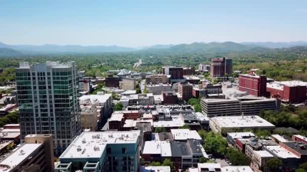 Progressiste Asheville Asheville Caroline Nord Skyline — Video