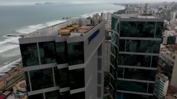 Lima Perù Filmati Droni Aerea — Video Stock