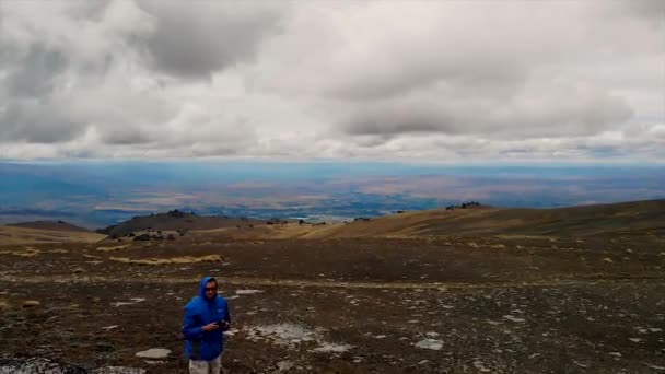 Belle Vue Sur Les Montagnes Les Basses Terres Nouvelle Zélande — Video