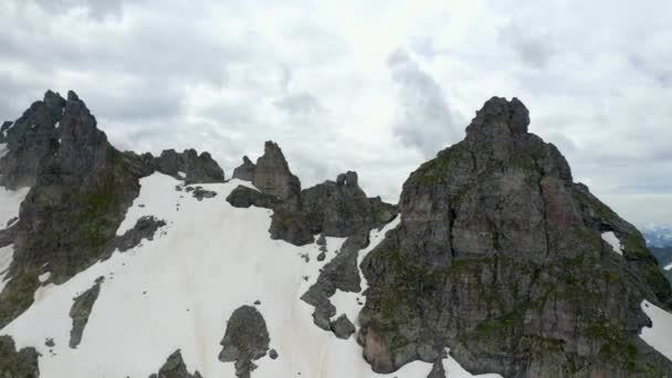 Paesaggio Nelle Alte Alpi Intorno Pizol San Gallo Svizzera — Video Stock