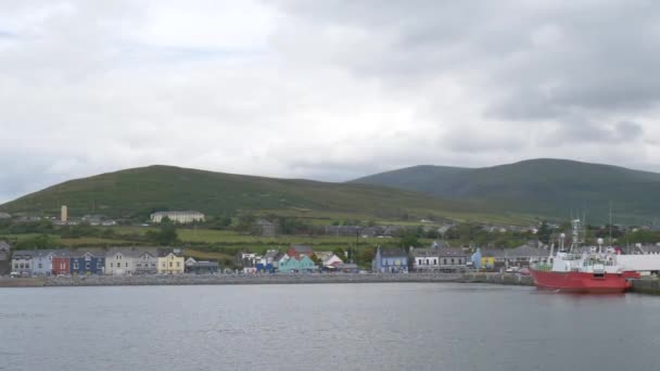 Porto Cidade Dingle Península Dingle Costa Oeste Irlanda Condado Kerry — Vídeo de Stock