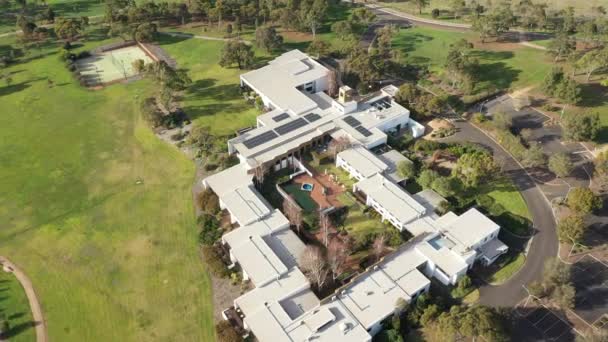 Aerial Deakins Waurn Ponds Estate Geelong Australia — 图库视频影像