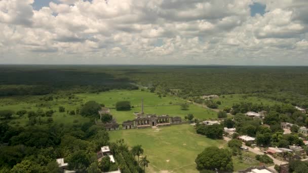 Вид Величезну Хасьєнду Юкатані Мексика — стокове відео