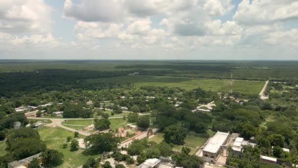 View Sunny Day Yucatan Mexico — Stock Video