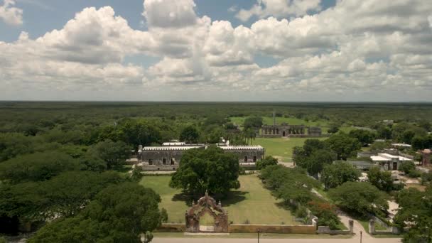 Vista Entrada Hacienda Yucatán México — Vídeos de Stock