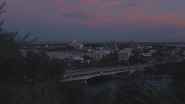 Australia Perth Suburbs Sunset — стокове відео