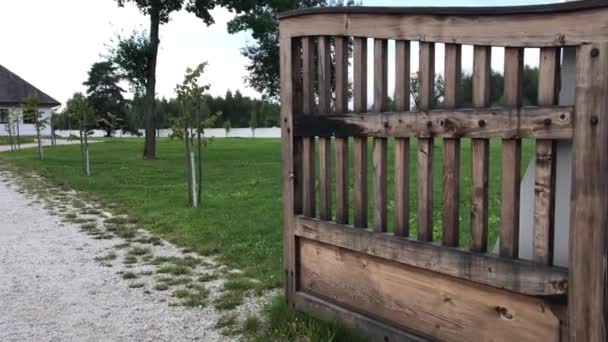 Folkkulturmuseet Och Etnografiska Parken Kolbuszowa Sydöstra Polen — Stockvideo