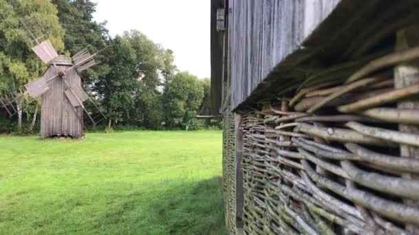 Museo Cultura Popular Parque Etnográfico Kolbuszowa Sureste Polonia — Vídeo de stock