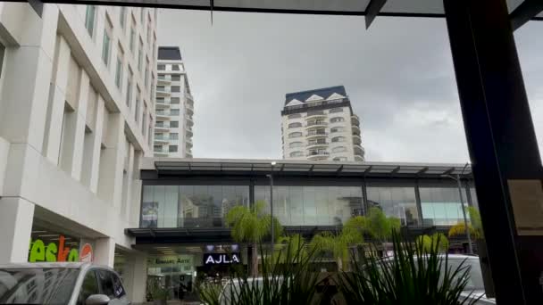 Timelapse Durante Fuertes Lluvias Ciudad México — Vídeo de stock