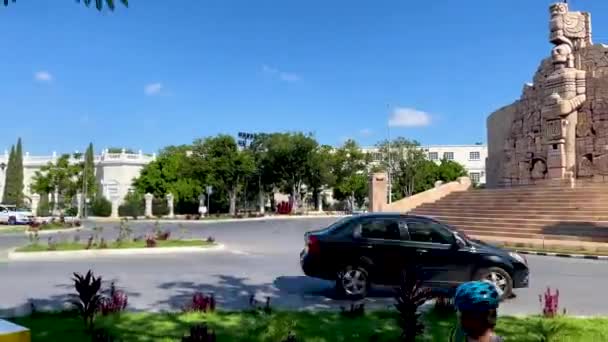 Timelapse Momumento Patria Merida Yucatan — Wideo stockowe