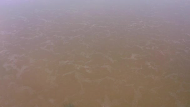 Θέα Στον Ποταμό Μιζούρι Από Ψηλά — Αρχείο Βίντεο