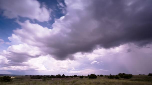 Tohle Série Denních Bouří Které Honí Expedicí Středozápadních Státech Colorado — Stock video