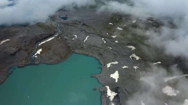 Griesslisee Sul Klausenpass Aerea — Video Stock