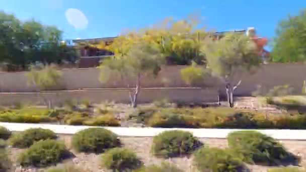 Перемещение Бывших Домов Лас Вегасе — стоковое видео