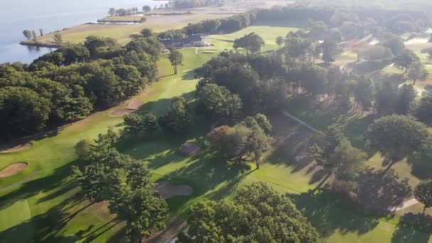 Muskegon Country Club Dall Aria — Video Stock