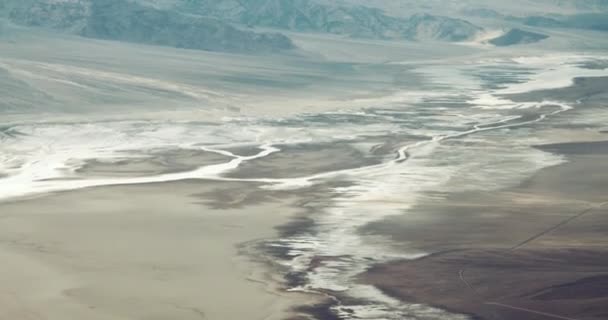Prachtig Uitzicht Het Landschap Van Death Valley Bij National Park — Stockvideo