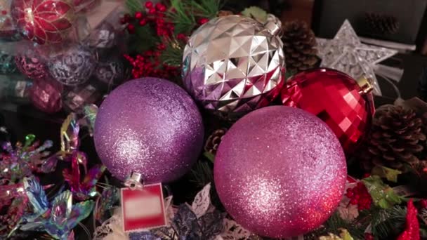 Belles Grosses Couilles Noël Ornements Décorations Noël — Video