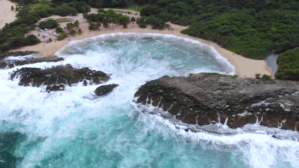 Drone Mar Chiquita Beach Porto Rico — Video