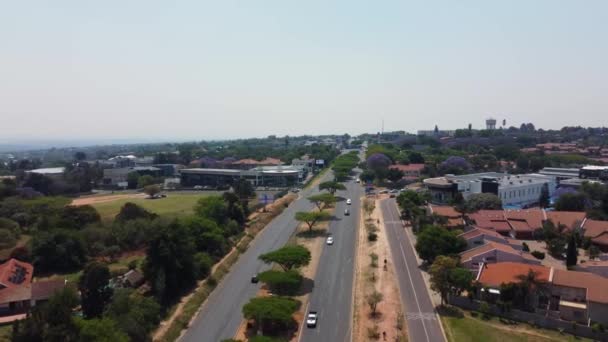 Bryanston Sandton Une Séquence Aérienne William Nicole Samedi Assez Nord — Video