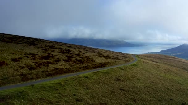 Carlingford Lough Louth Ireland October 2021 Tain Way Warrenpoint Bavan — 비디오