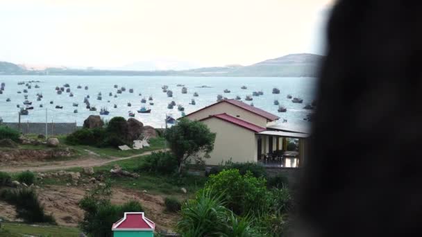 Tempio Delle Balene Sulla Costa Nella Città Mui Bin Thuan — Video Stock