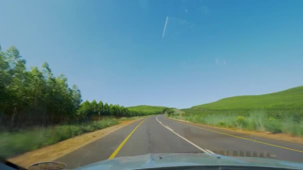 Zuid Afrika Weg Trip Deze Wegen Bieden Ongelooflijke Kansen Onbekende — Stockvideo