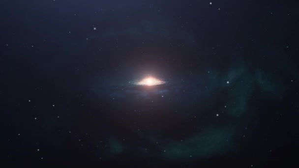 Una Galaxia Universo — Vídeos de Stock