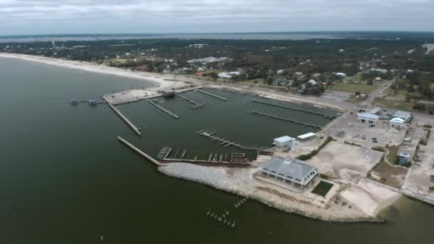 Gebouwen Werden Beschadigd Door Een Orkaan Die Hevige Wind Hevige — Stockvideo