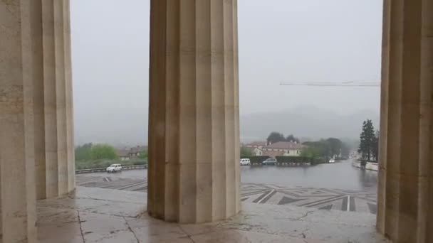 Tempio Canoviano Possagno Veneto Italia — Vídeo de stock