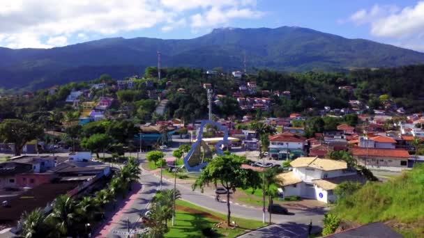 Vstup Města Ilhabela Nachází Pobřeží Státu Paulo Brazílie — Stock video