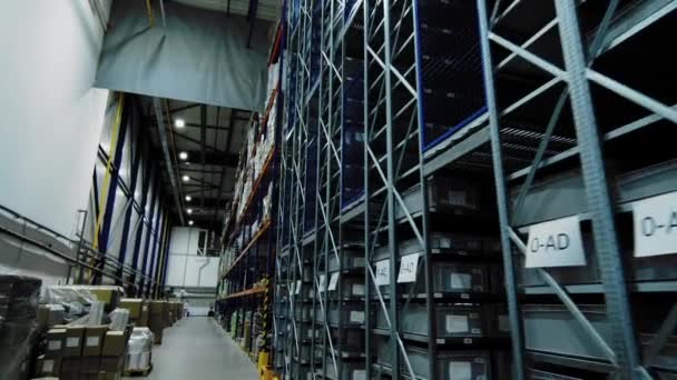 Solutions Stockage Multi Étages Maison Satisfaction Logistique Distribution — Video