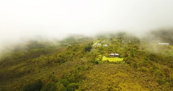 新西兰米尔顿镇上空的空中景观 潘宁射击 — 图库视频影像