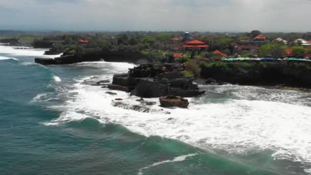 Onde Grandi Costa Bali — Video Stock