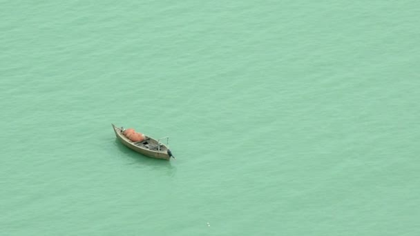 Fiskebåt Vackra Oceanen Vatten Utanför Gwadar Balochistan Pakistan — Stockvideo