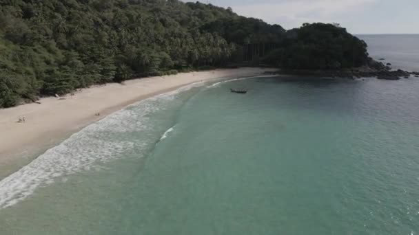 Vakker Strandutsikt Thailand – stockvideo