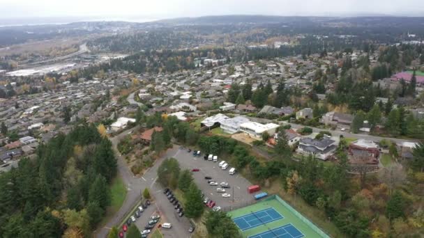 Somerset Factoria Monthaven Newport Sahilleri Lake Heights Fortuna Seattle Yakınlarındaki — Stok video