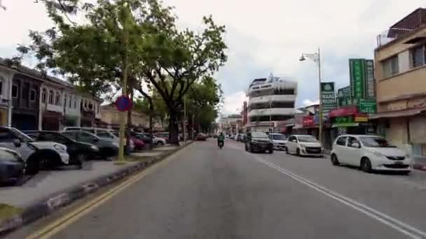 Költözz Jalan Masjid Kapitan Keling Hez Nappal — Stock videók