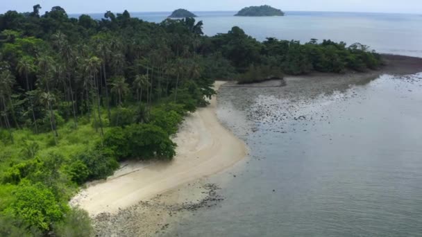 Klong Prao Beach Koh Chang Trat Thaiföld Délkelet Ázsia — Stock videók