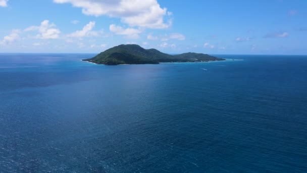 Seszele Digue Island Aerial Drone5 Mp4 — Wideo stockowe
