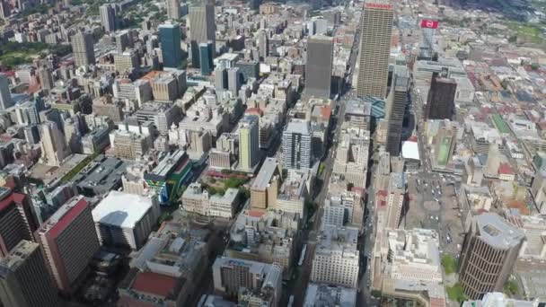 Johannesburg Güney Afrika Nın Büyük Şehri Güney Afrika Nın Başkenti — Stok video