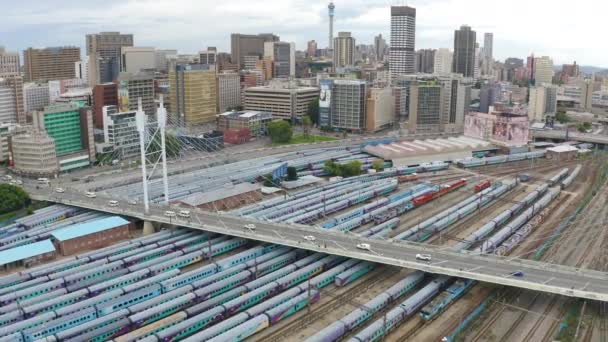 Міст Нельсона Мандели Йоганнесбург — стокове відео